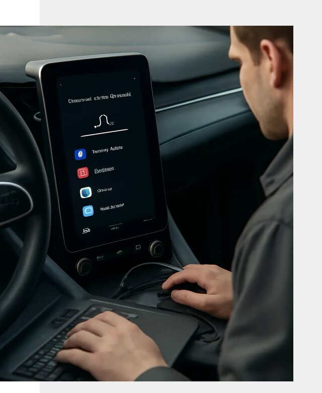 Установка приложений Lynk Co на автомобиль в Твери