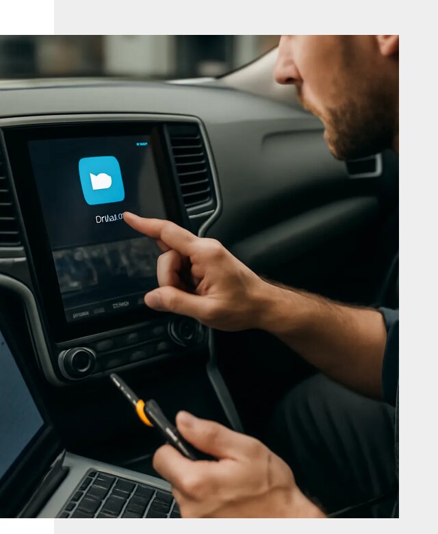 Установка VK Видео на штатный экран автомобиля в Твери