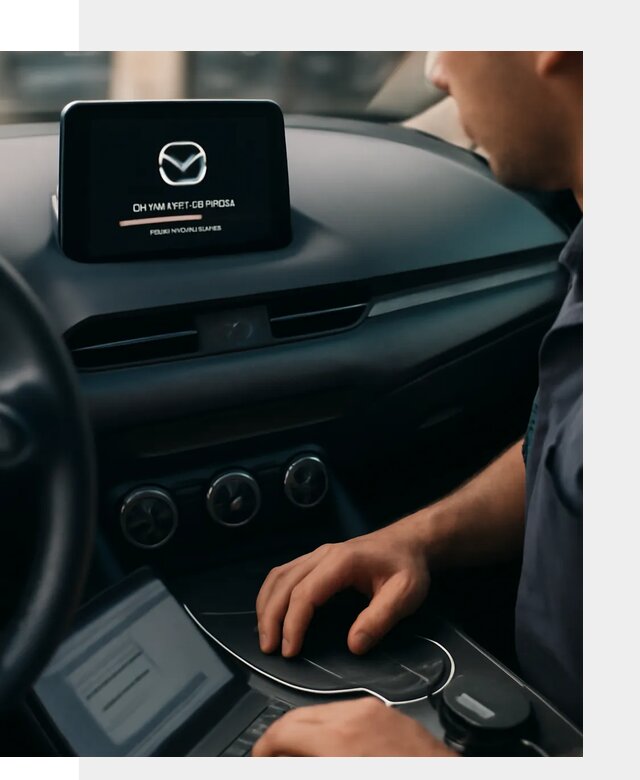 Установка приложений Mazda на мультимедийную систему в Твери
